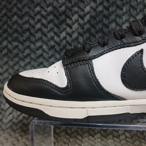Nike Dunk Low Black White Men's Retro Sneakers Shoes DD1391-100 Size 7.5 - Picture 10 of 16